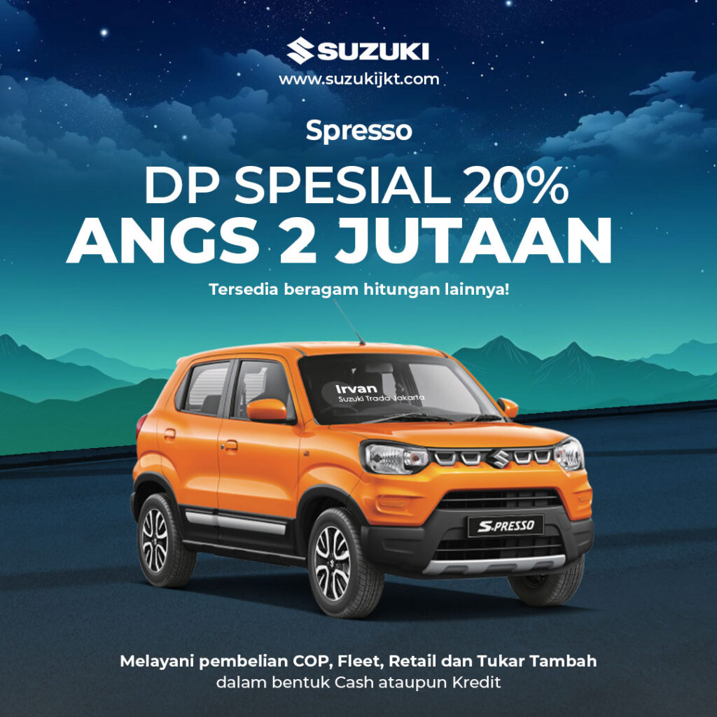 Suzuki Spresso Cicilan Dua Juta