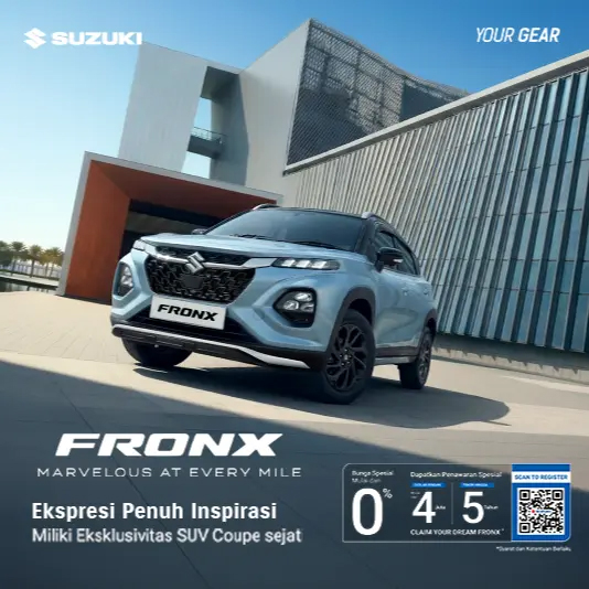 Bunga ringan Suzuki Fronx